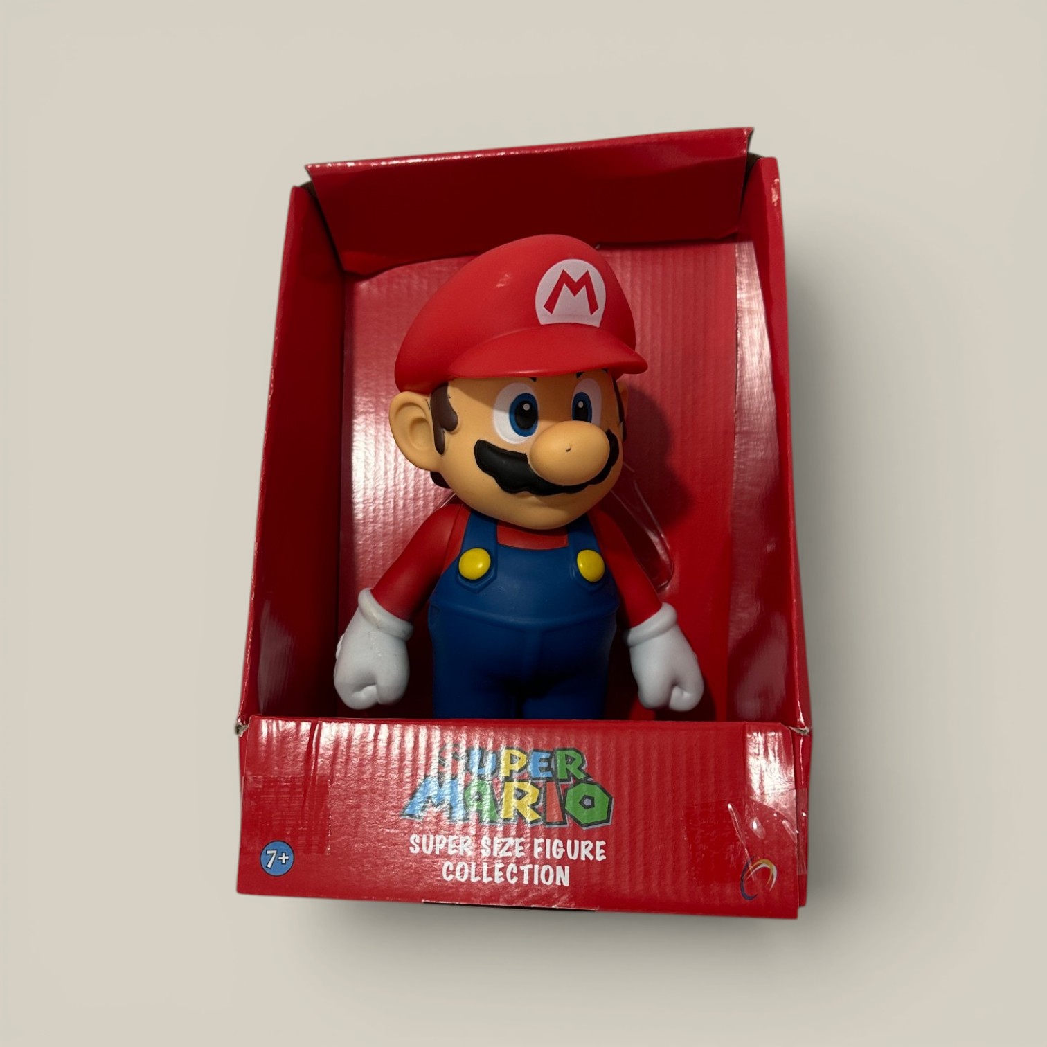 Muñeco mario y luigui grande de goma