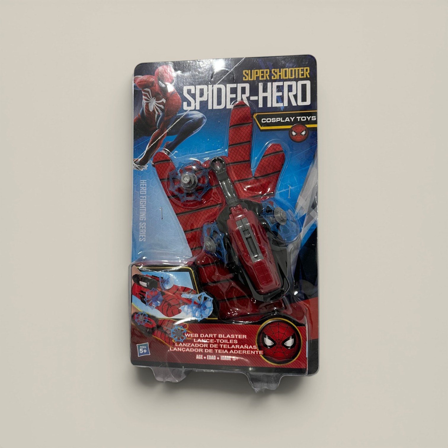 Guante lanzador spiderman