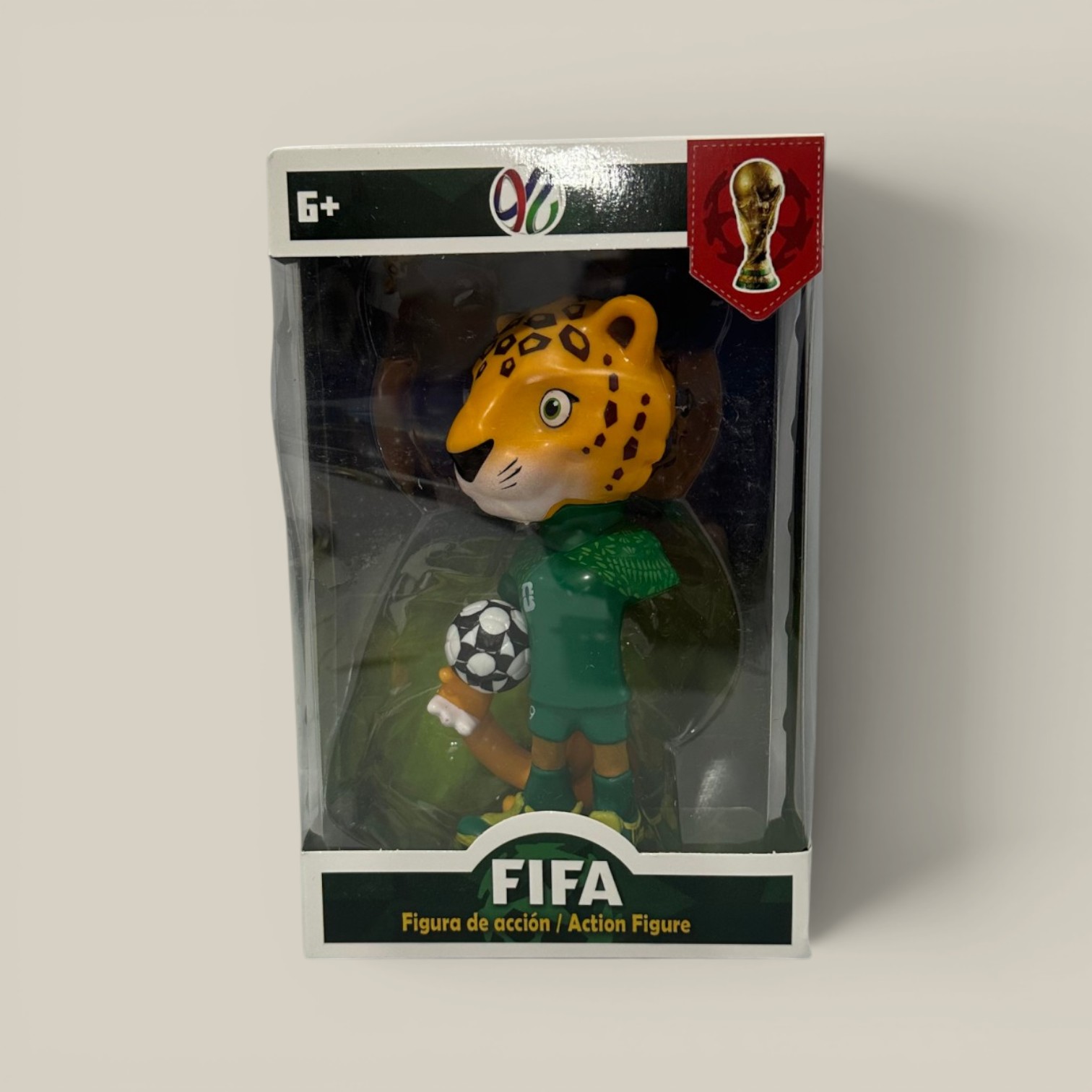 Mascota mundial e/caja 20cm