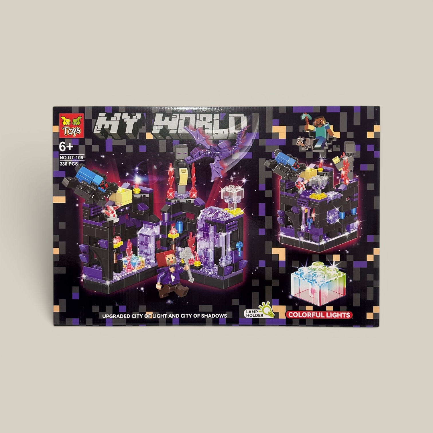 Lego minecraft mundo de las sombras 330 pcs