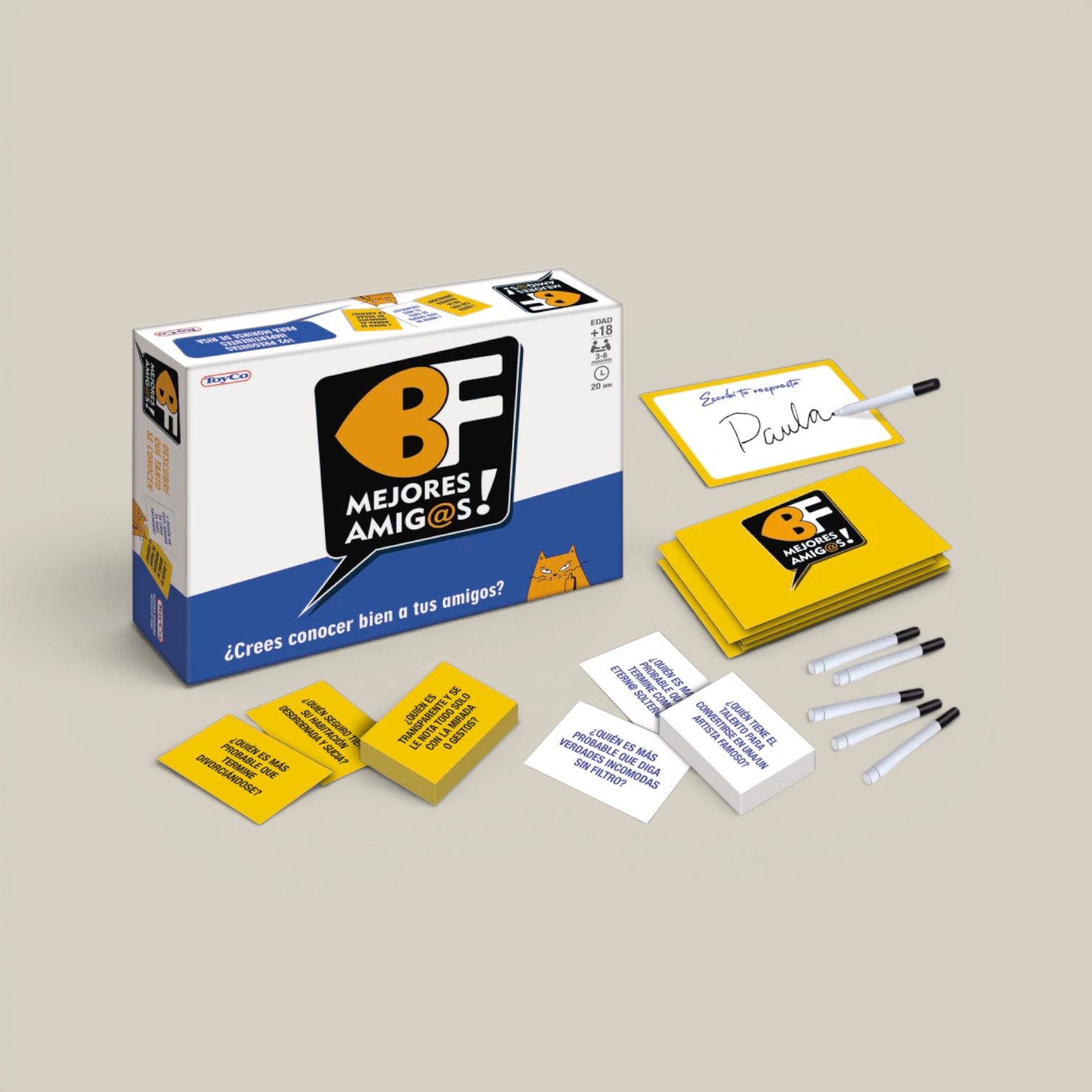 Juego de mesa mejores amigos -nueva edición-