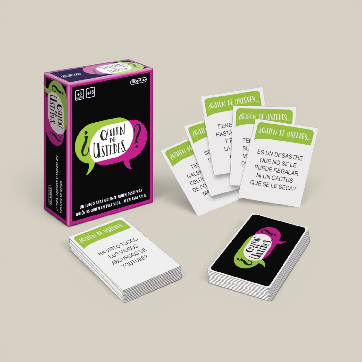 Juego de mesa ¿quién de ustedes?