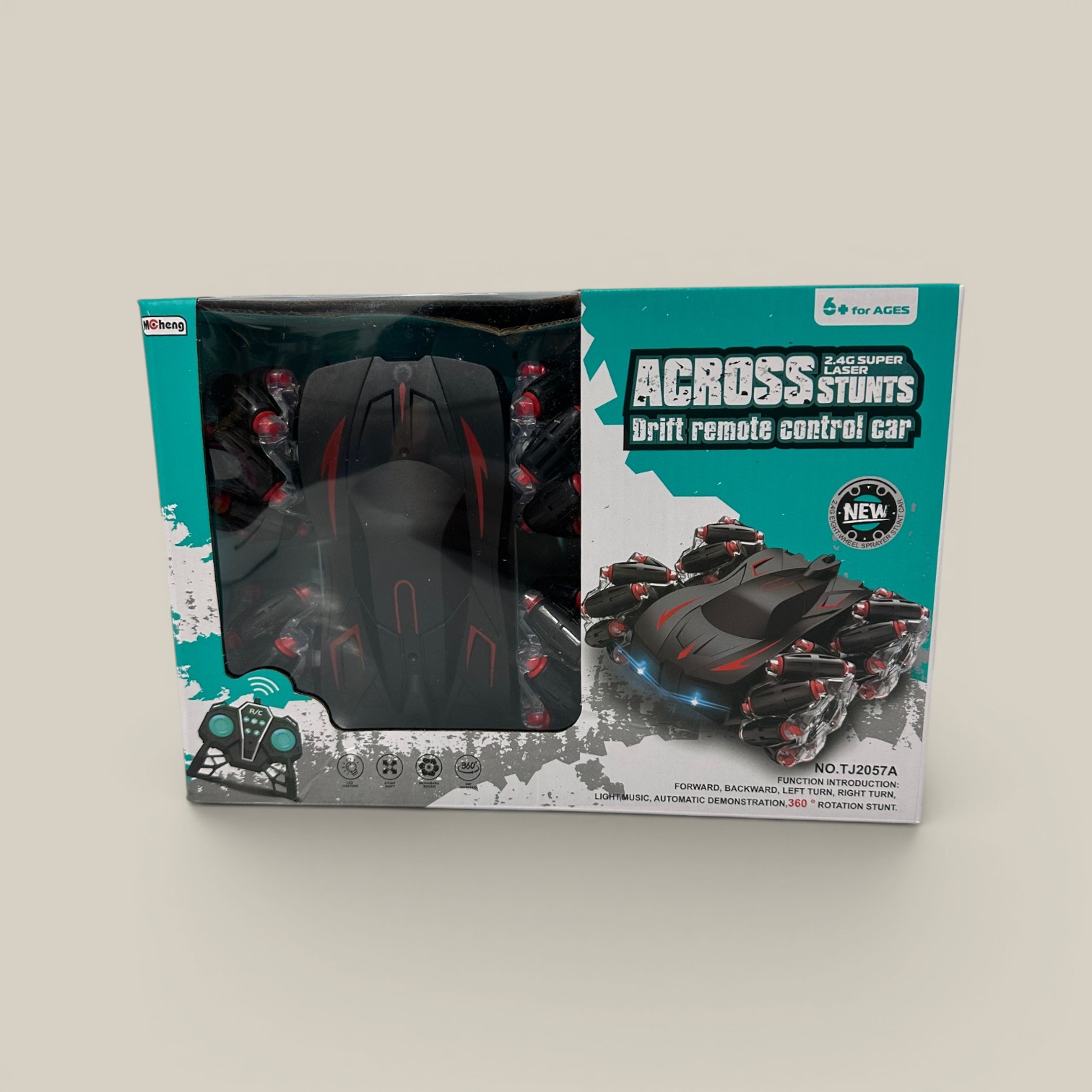 Auto acrobático giro 360 R/C