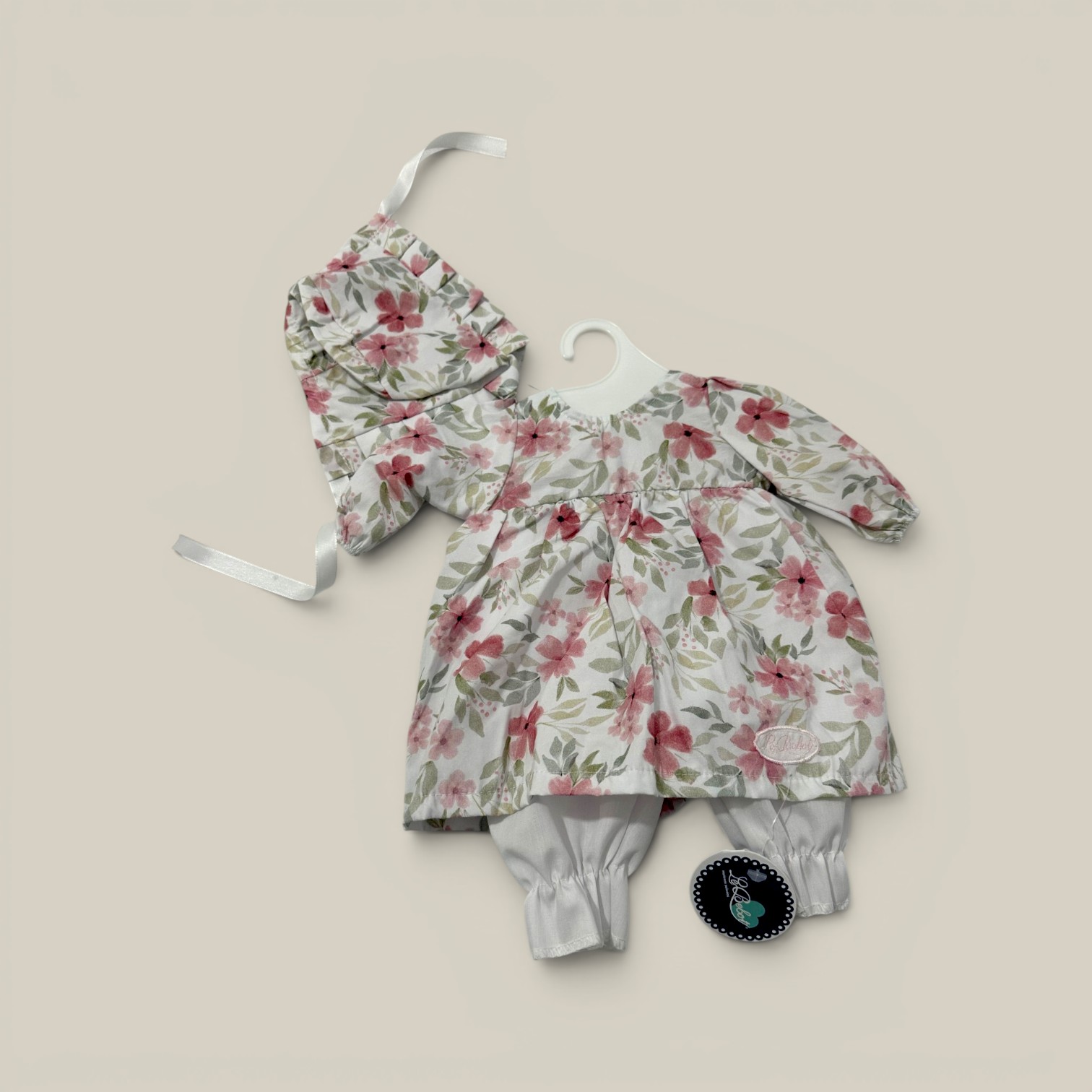 Vestido desiree c/capellina y bombachudo p/bebotes medianos