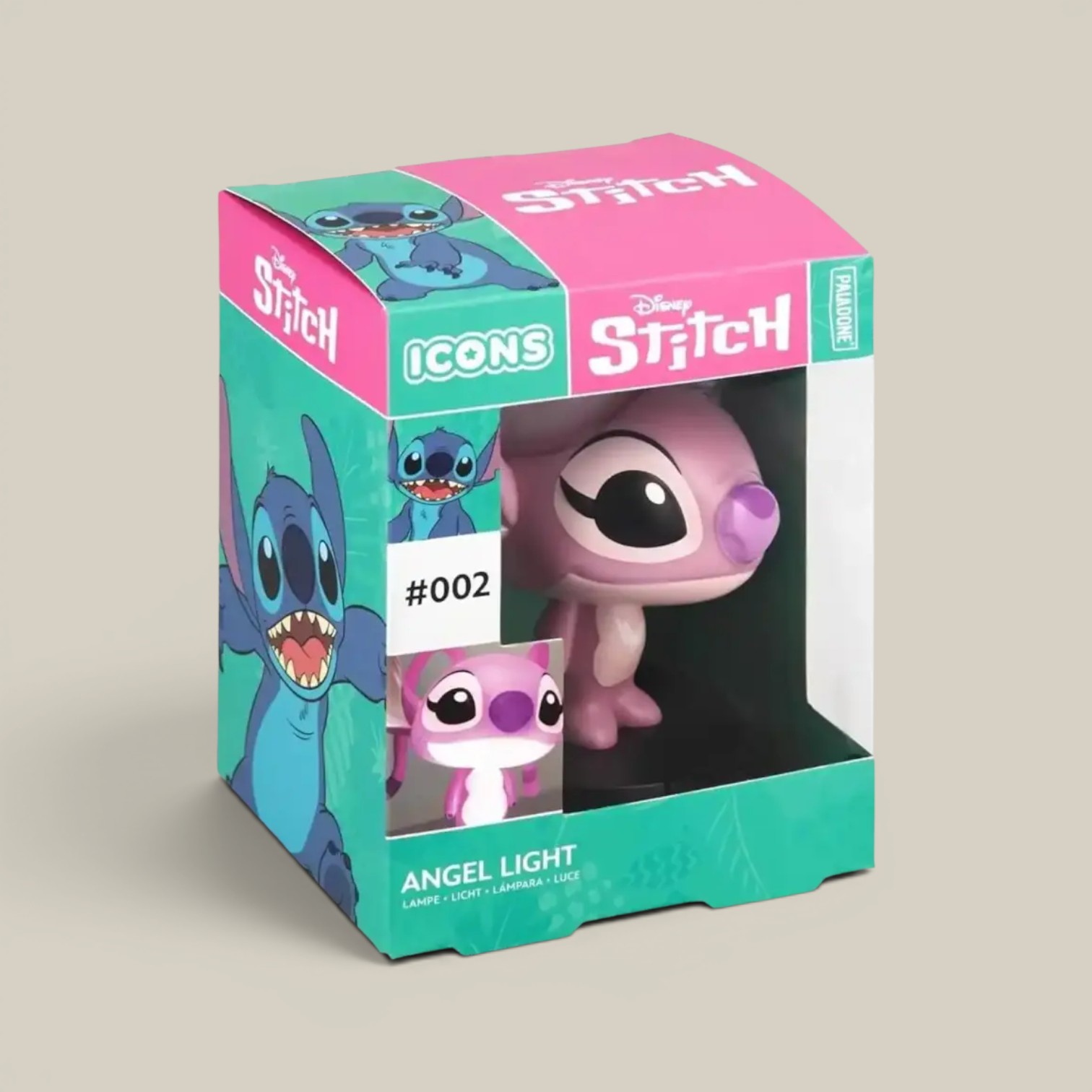 Luz 3d angel 11cm suave