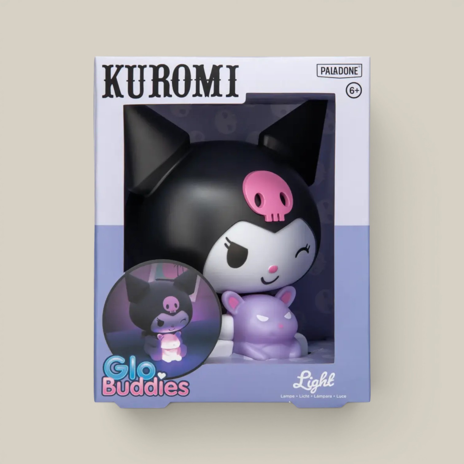 Luz 3d 16cm kuromi
