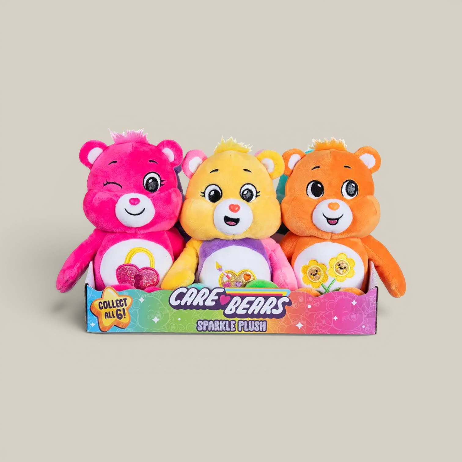Osito cariñoso Peluche c/brillod 23cm