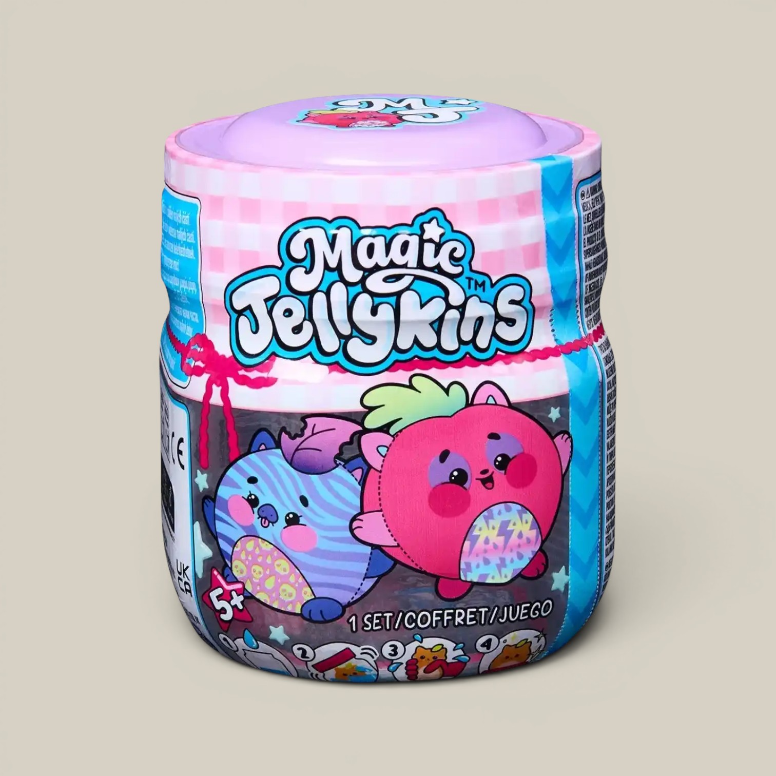 Amiguitos jellykins super blanditos se revelan con agua