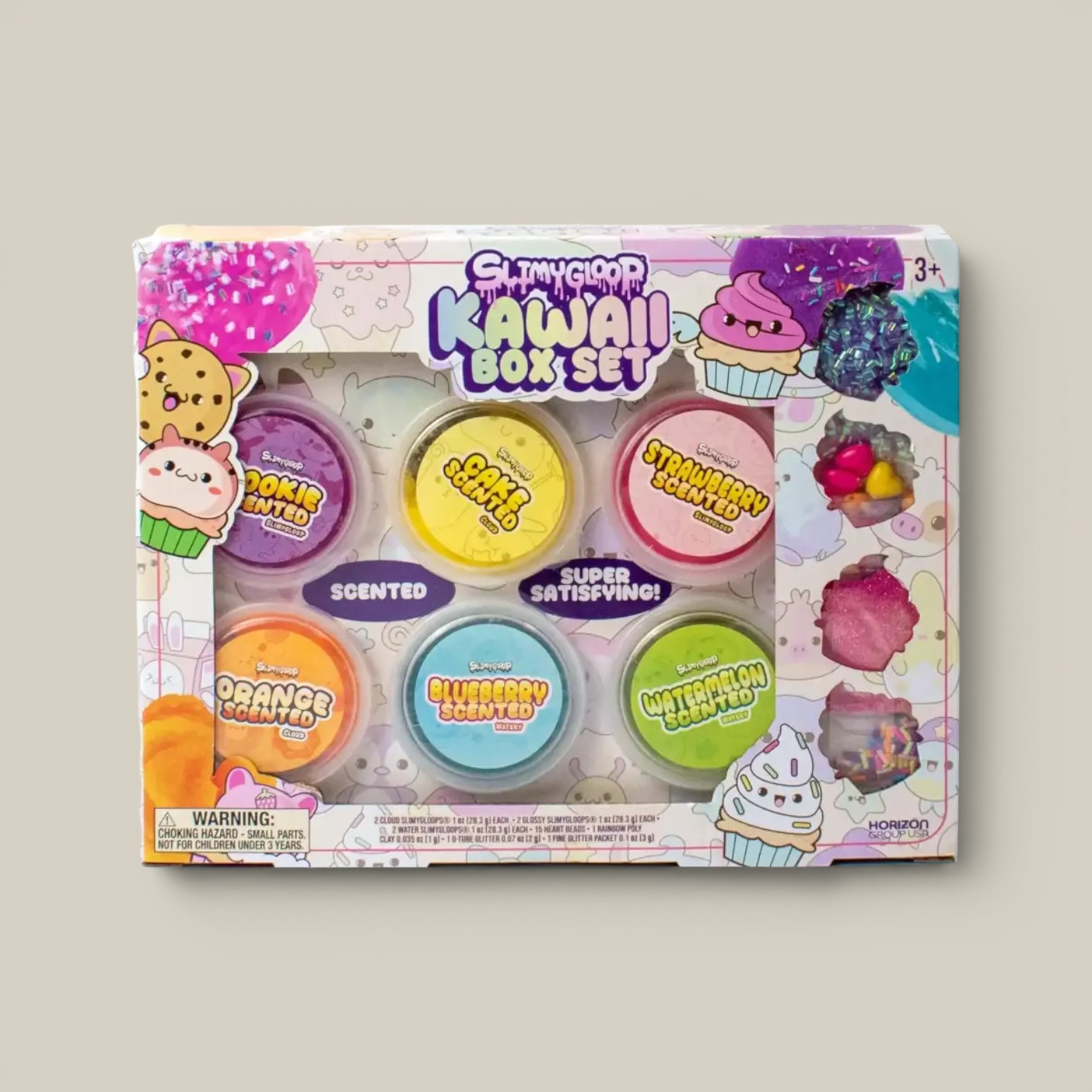 Slimygloop Play-Doh Mix'ems box set Kawaii Slime