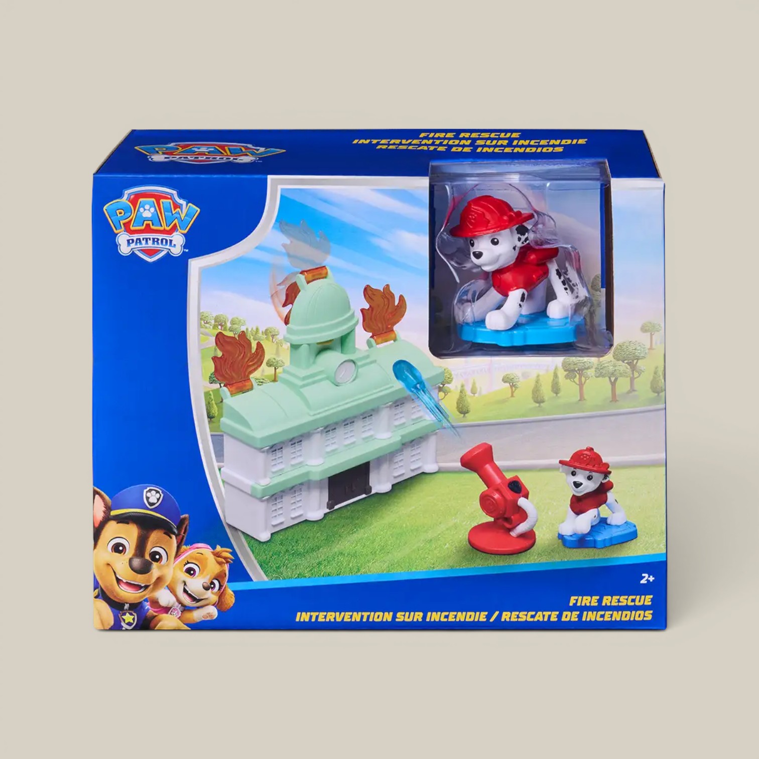 PlaySet del edificio en llamas alcaidia paw patrol c/acc