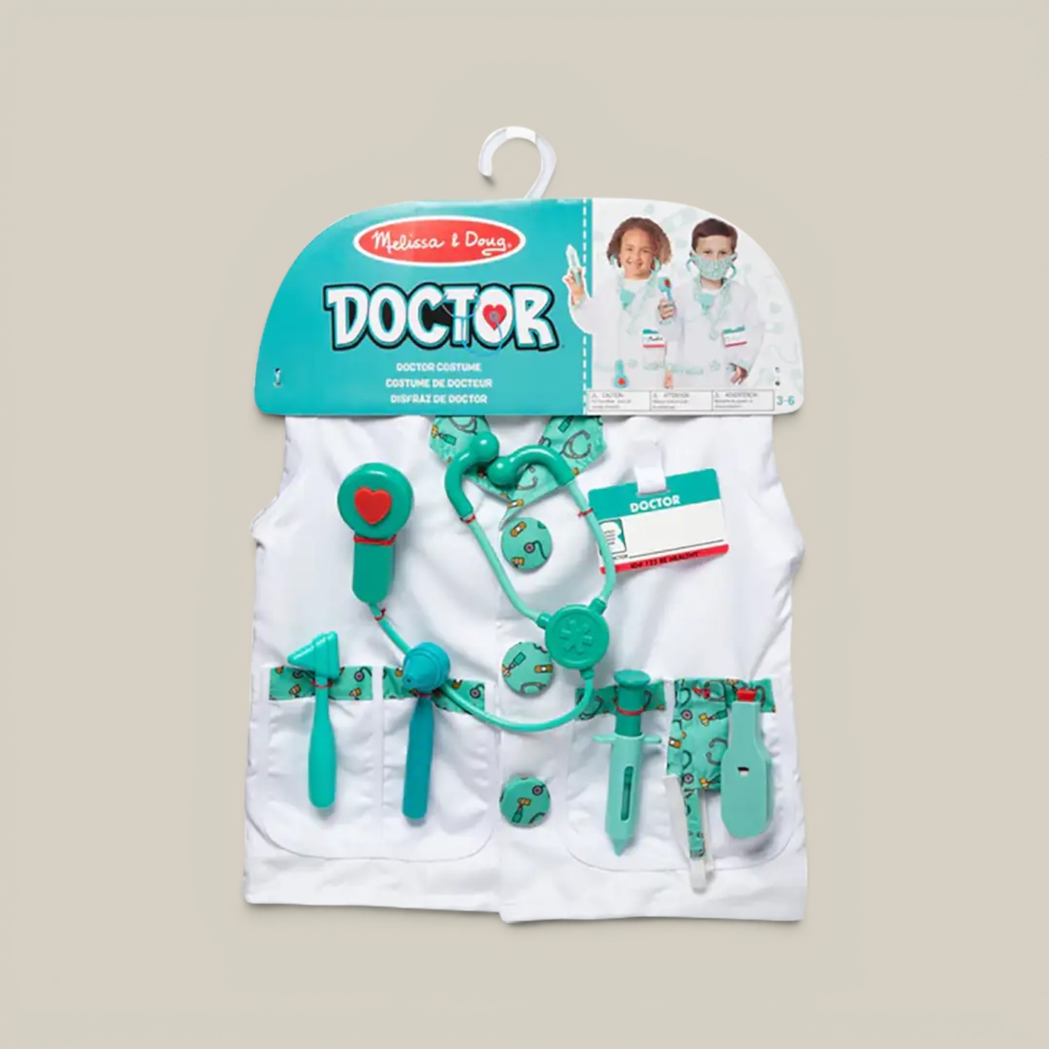 Disfraz de doctor c/accesorios Melissa & Doug