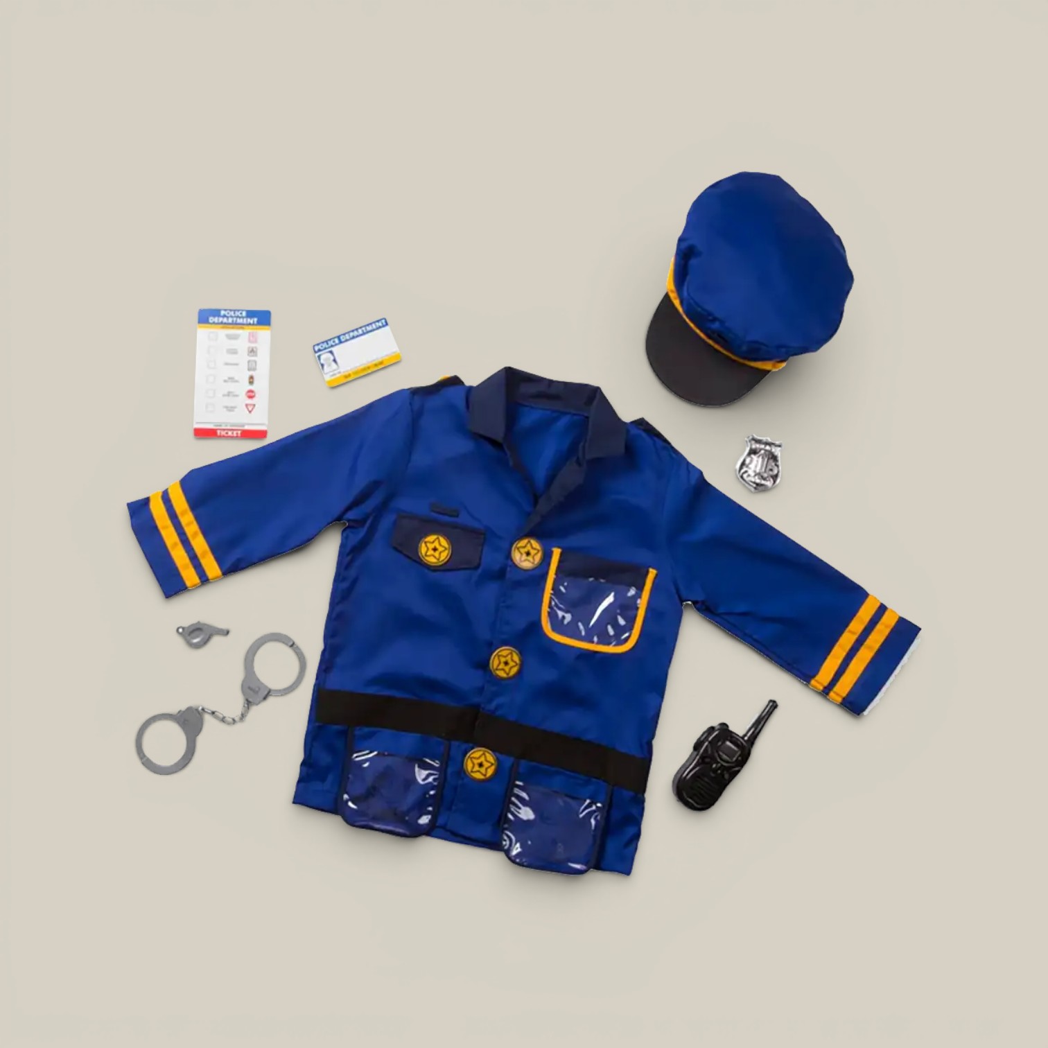 Disfraz de policia c/accesorios Melissa & Doug