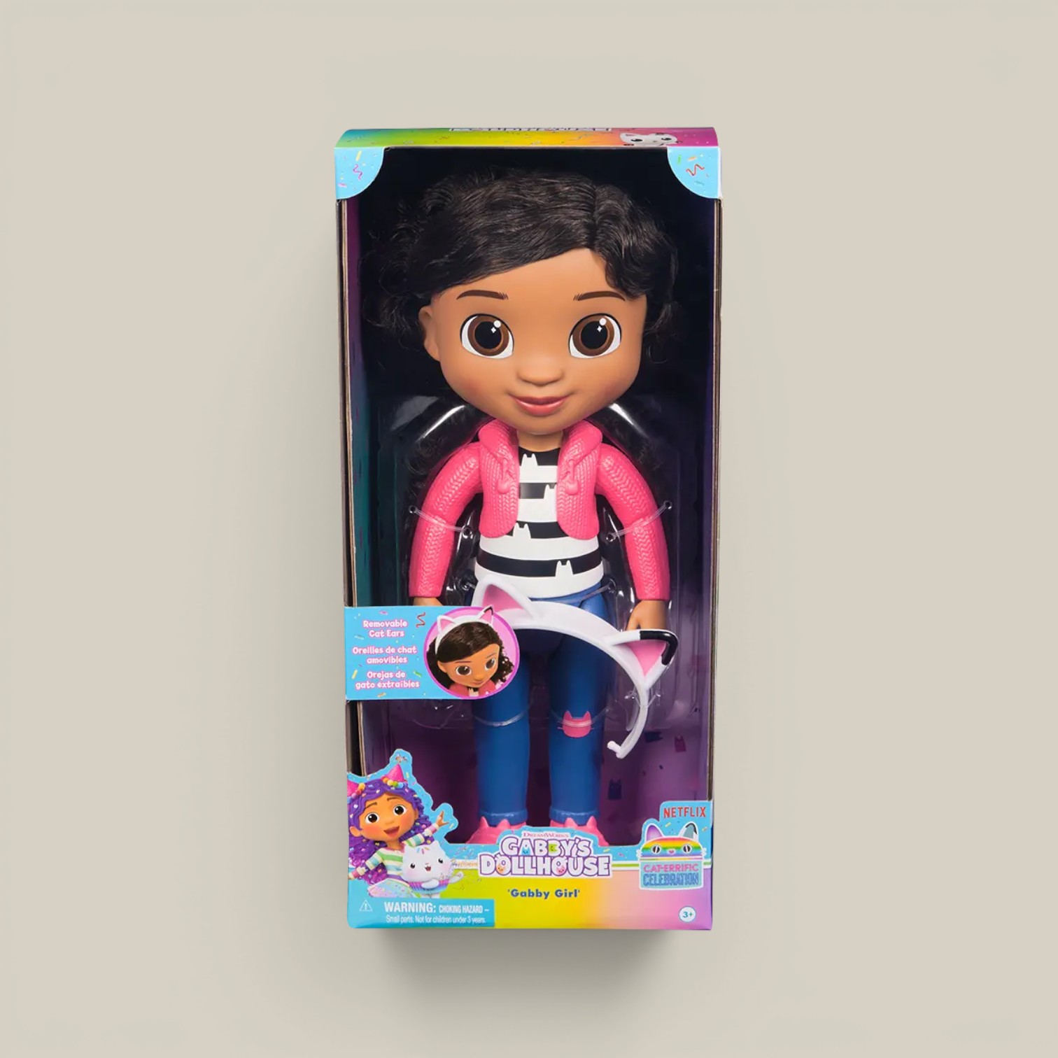 Muñeca gabby 33cm celebration