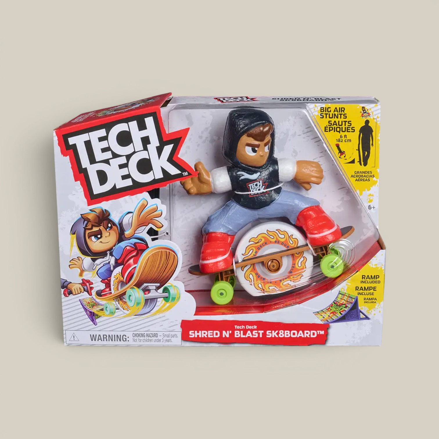 Tech Deck Playset Skate con Figura y Rampa