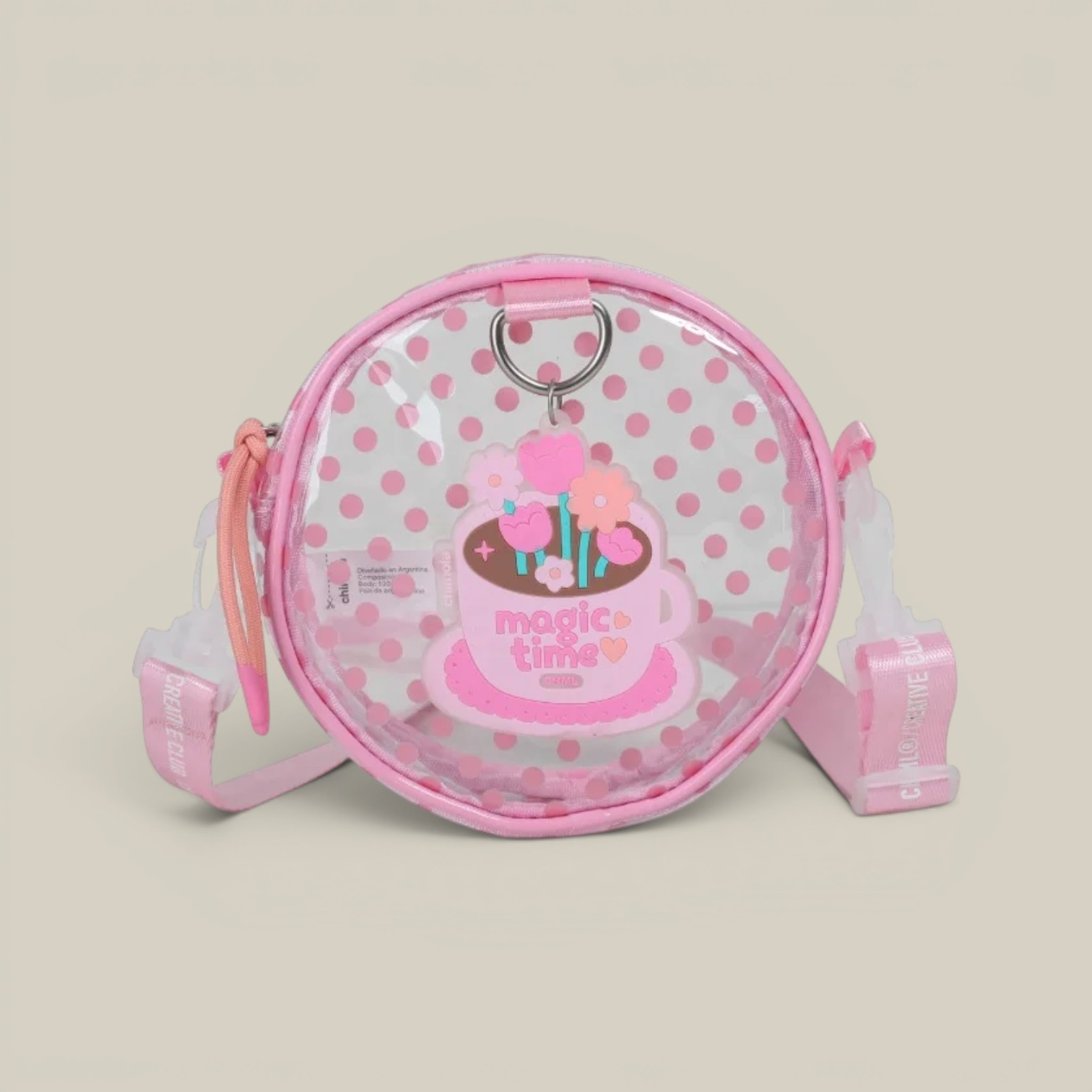 Bandolera sweet picnic pink