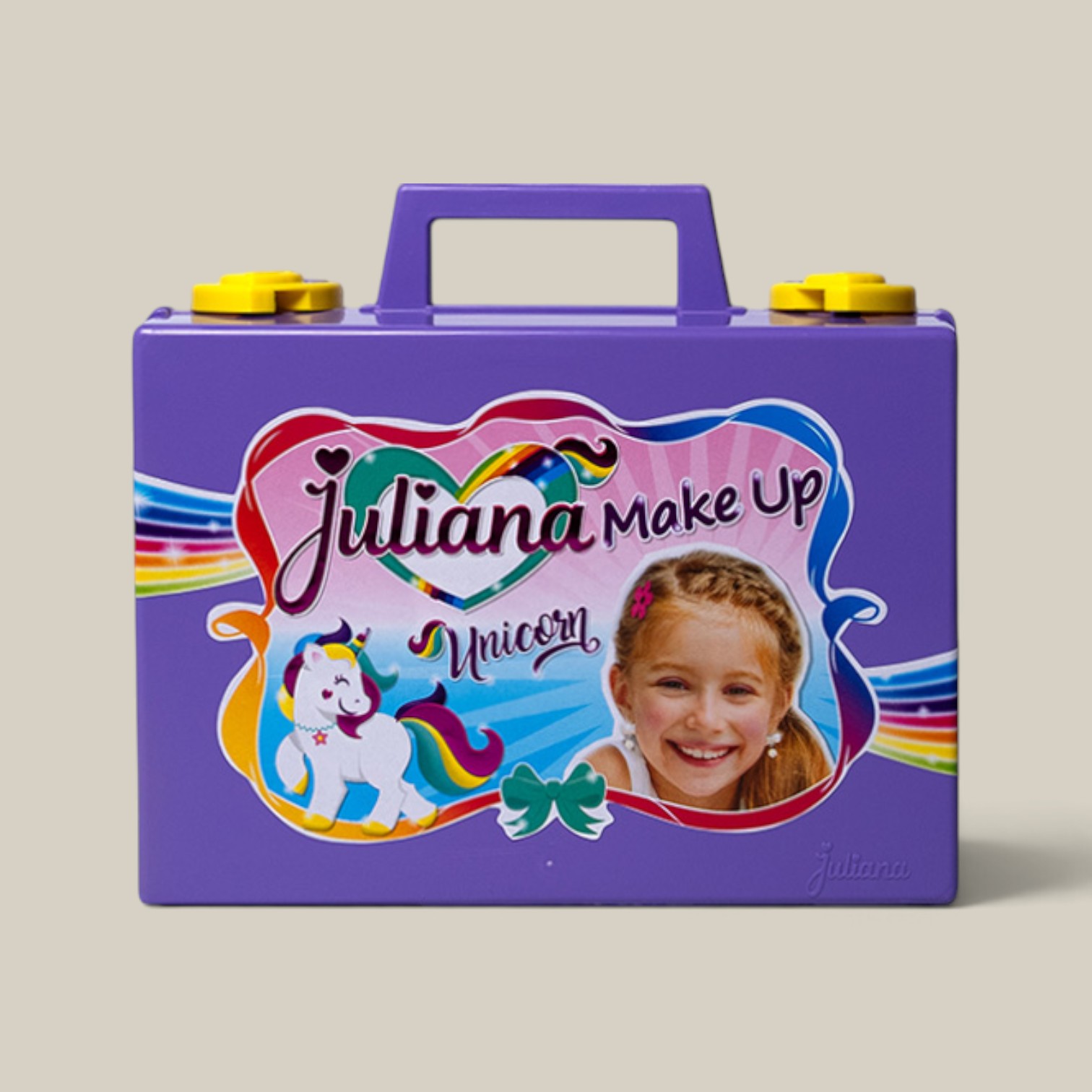 Valija Juliana make up unicorn chica