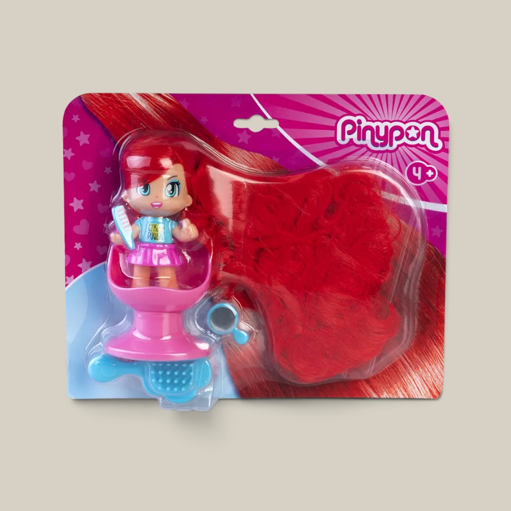 Pinypon super long pelo col.varios c/accesorios