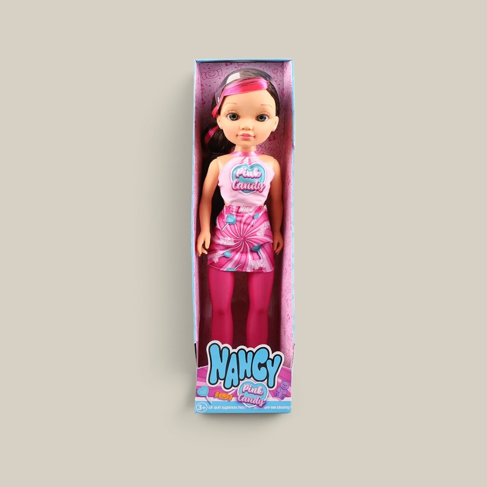 Muñeca Nancy pink candy c/tres outfits