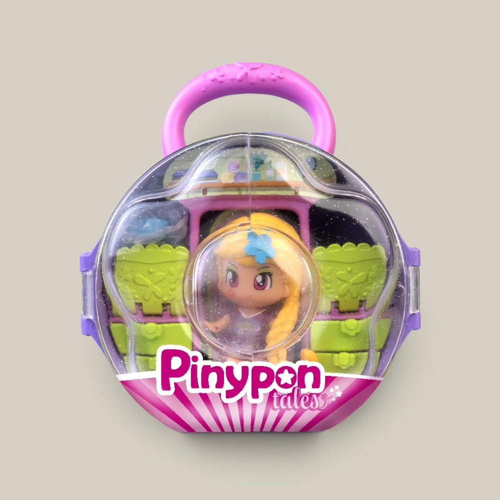 Bolso c/manija Pinypon x 3 c/accesorios