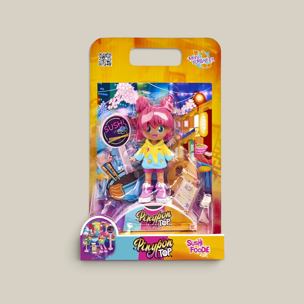 Figura Pinypon top 11,5cm articulado