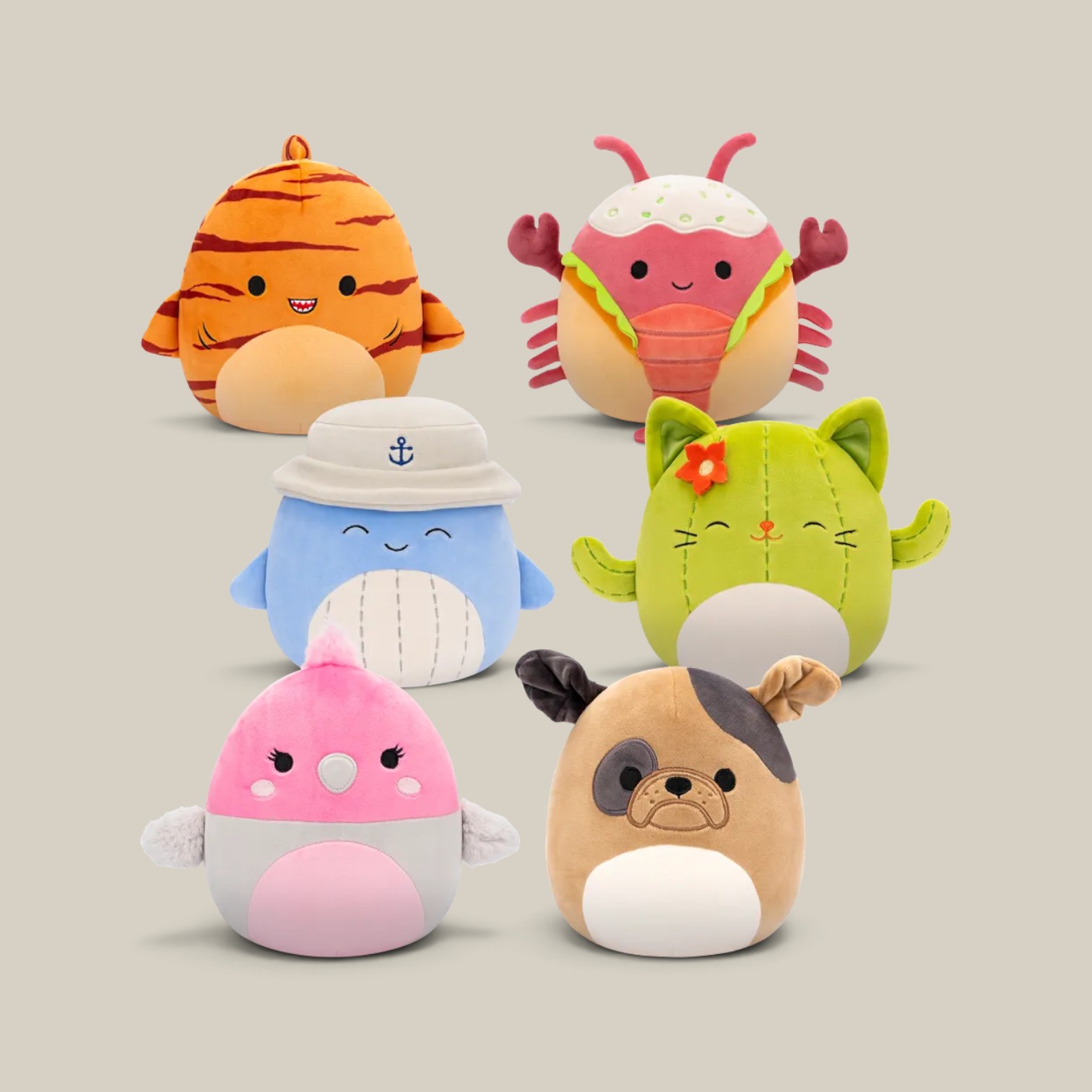 Peluche squishmallows coleccionable 19.05cm