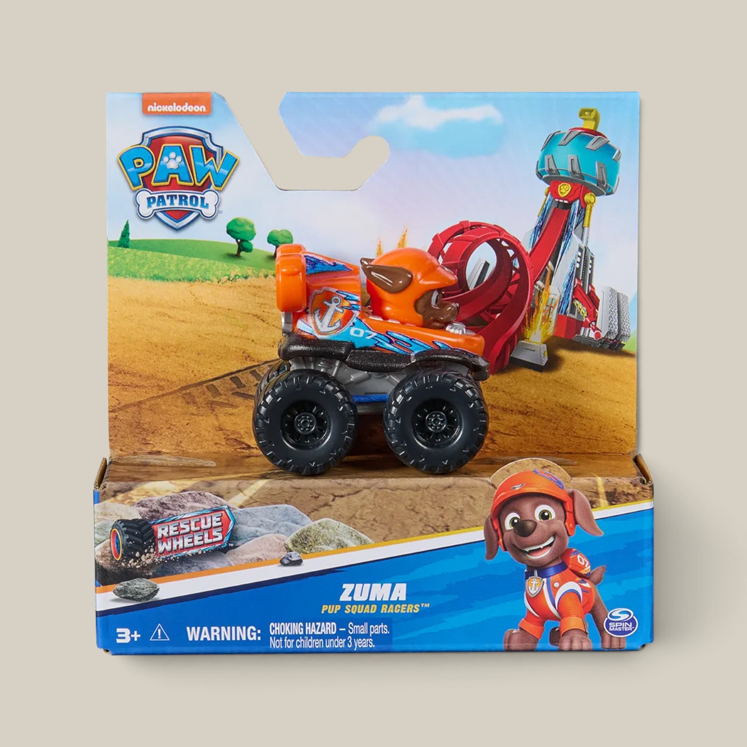 Auto de carrera paw patrol rescue wheelsp