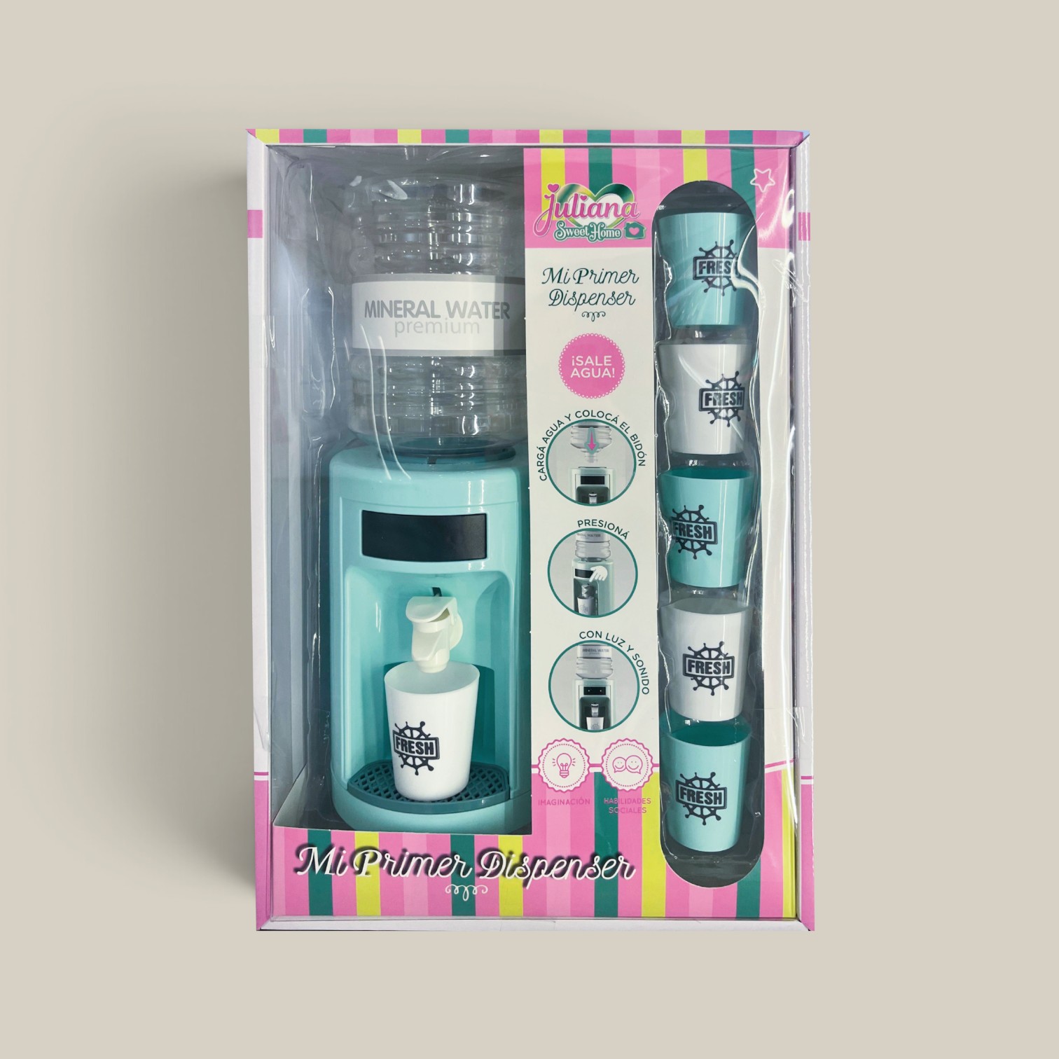 Juliana mi primer dispenser