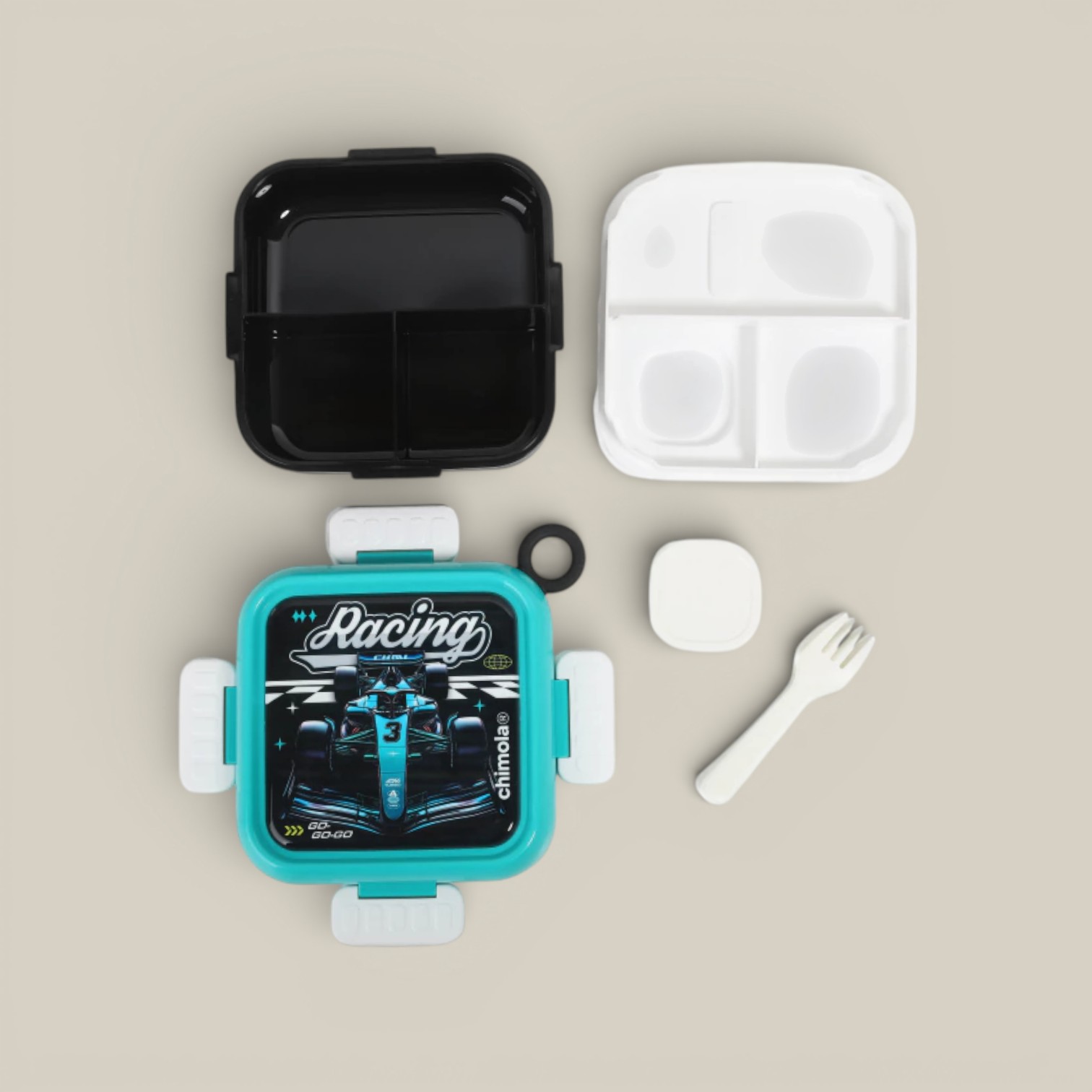 Lunch box personaje racing car