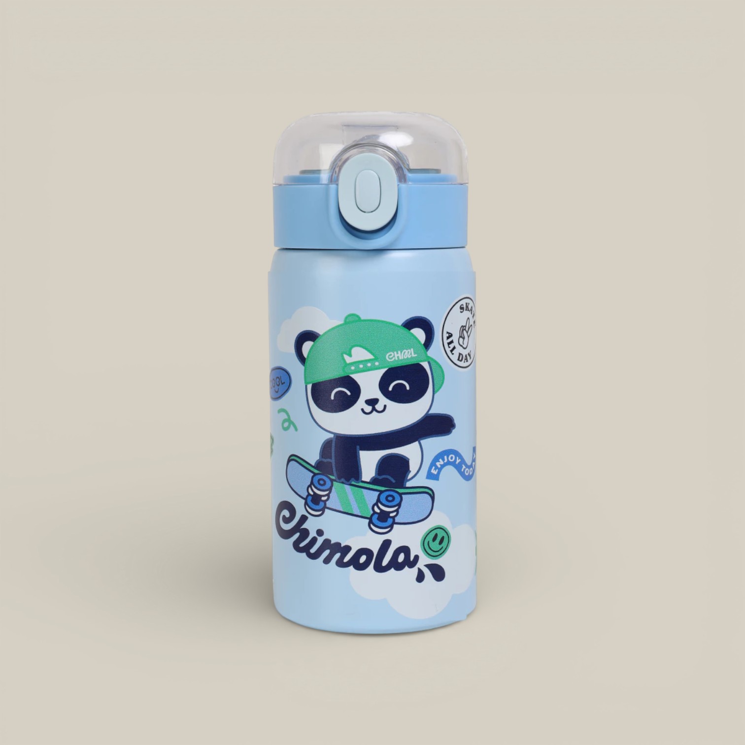 Botella cute personaje 350ml panda