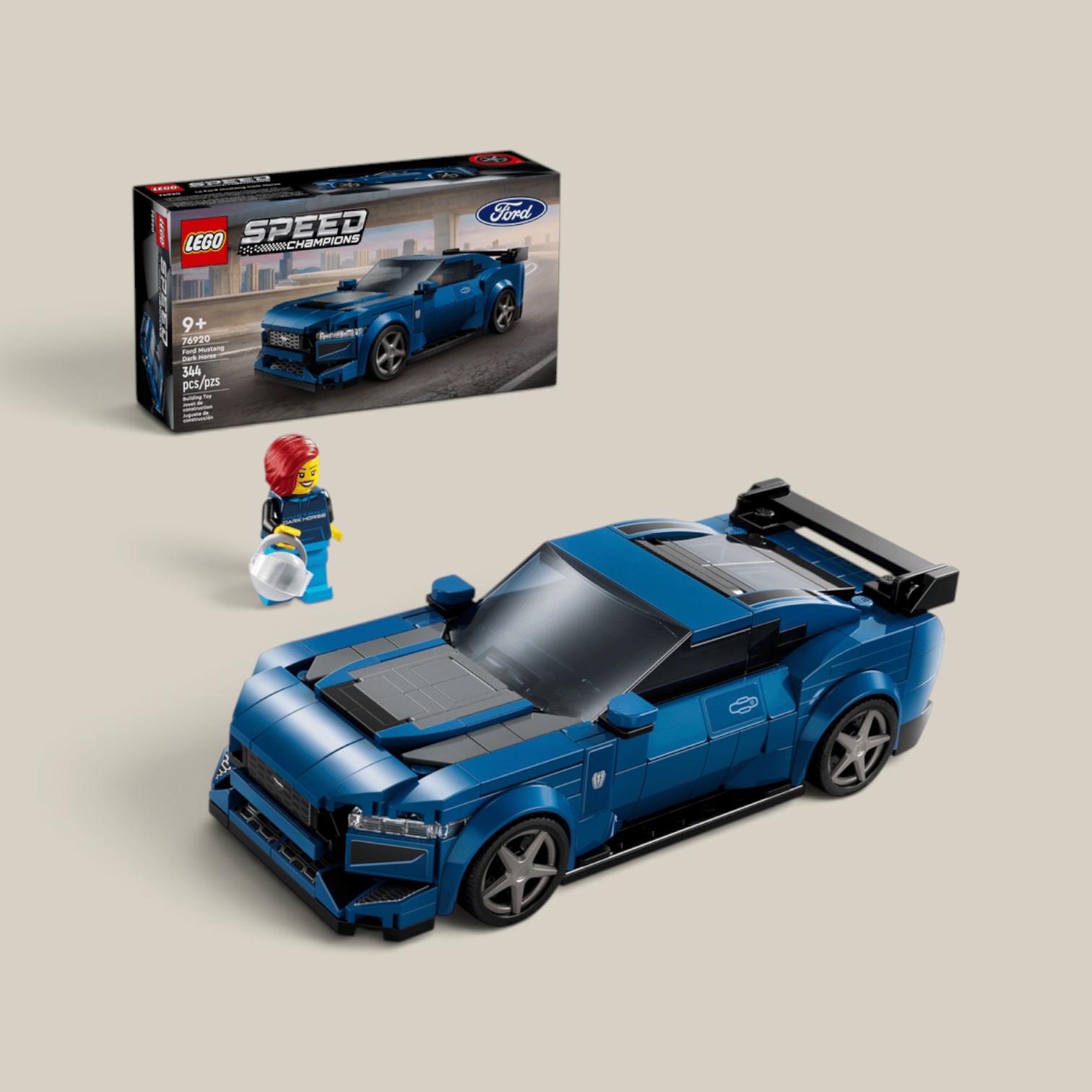 Lego ford mustang dark ho