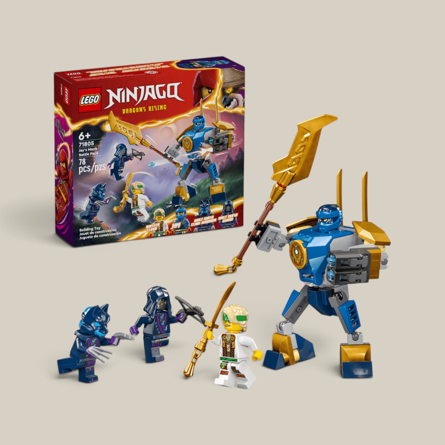 Lego jay's mech battle pa