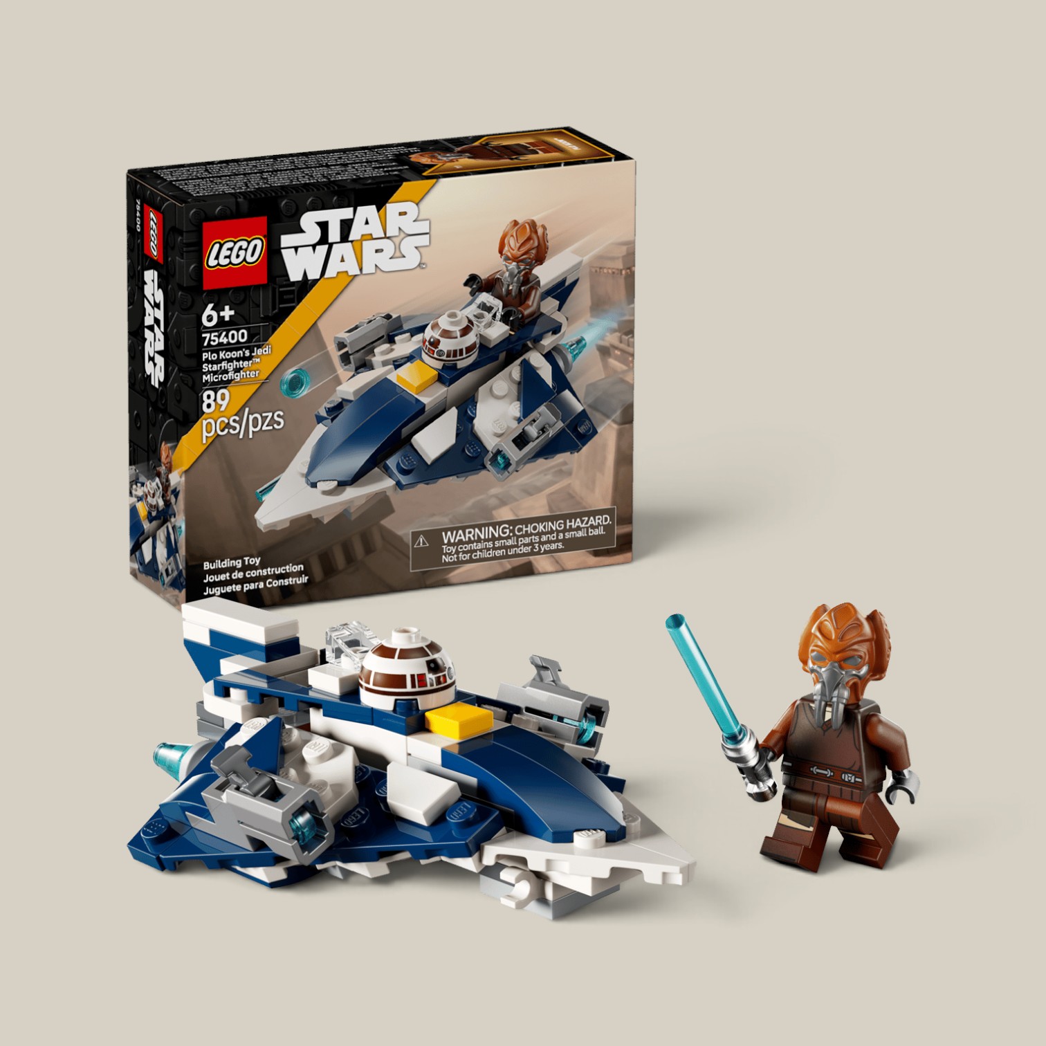 Lego plo koon's jedi star