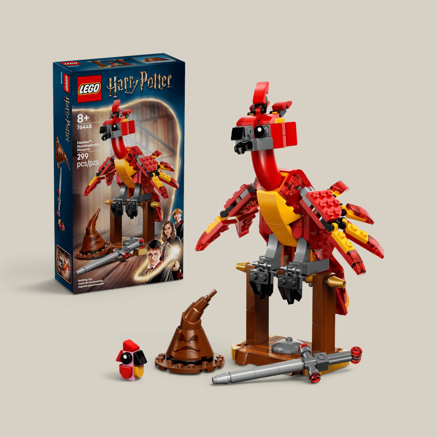 Lego fawkes dumbledore