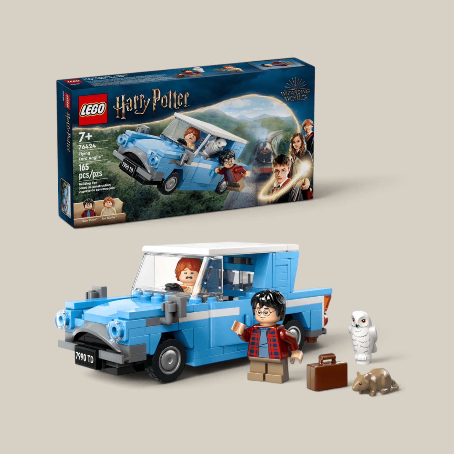 Lego flying ford anglia