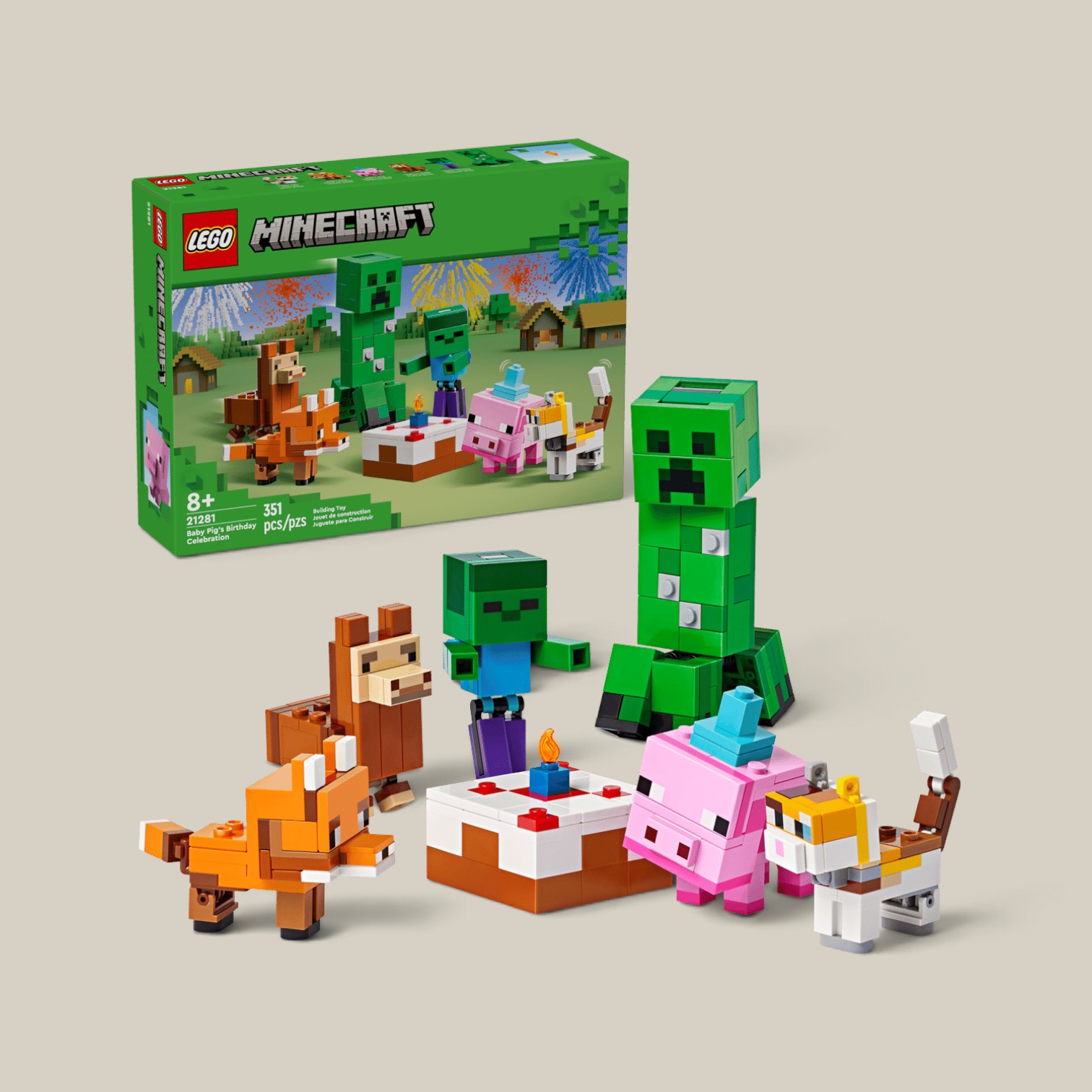 Lego baby pig's birthday