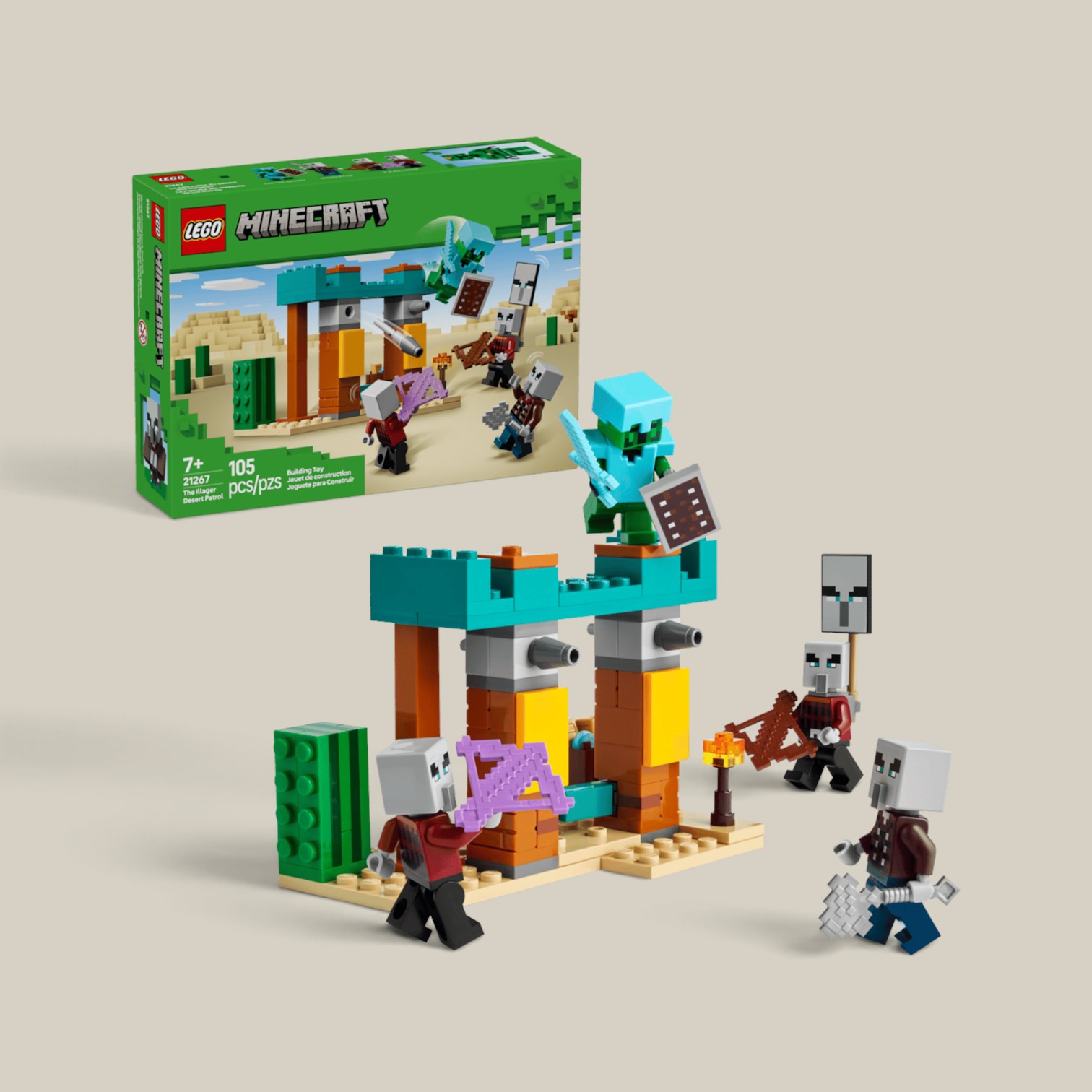 Lego the illager desert p