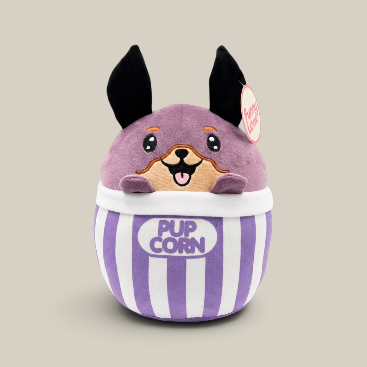 Peluche soft funnyland perrito popcorn 24cm