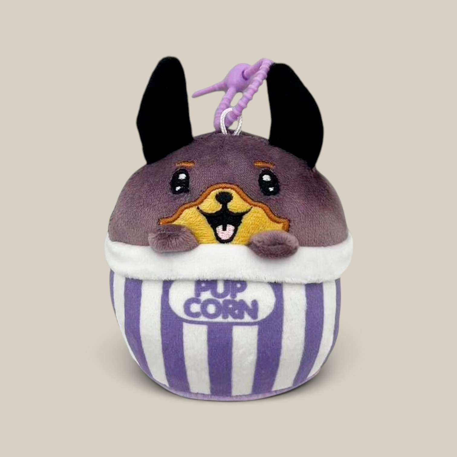 Peluche soft funnyland 12cm perrito/coffee c/colgante