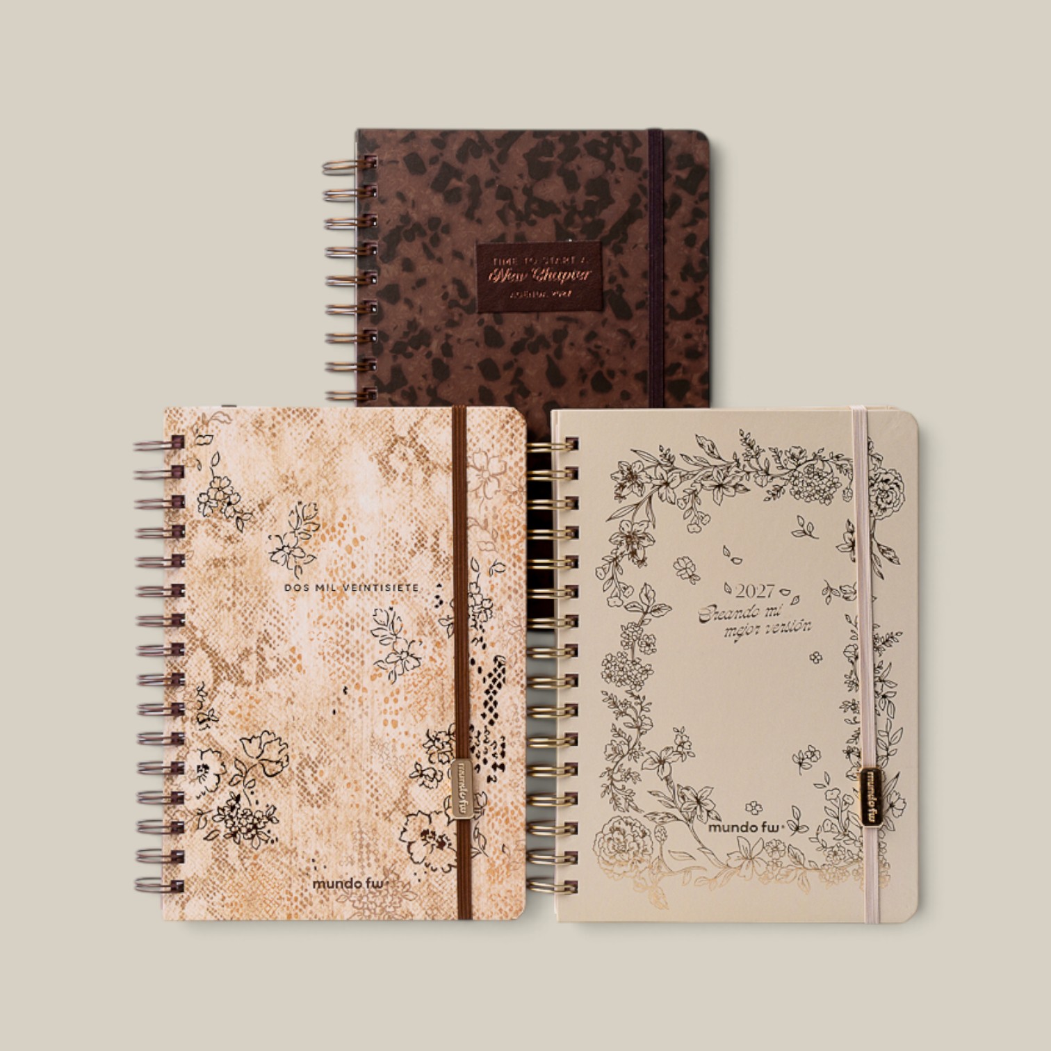Agenda FW semanal c/esp.15*21 Boho 2027