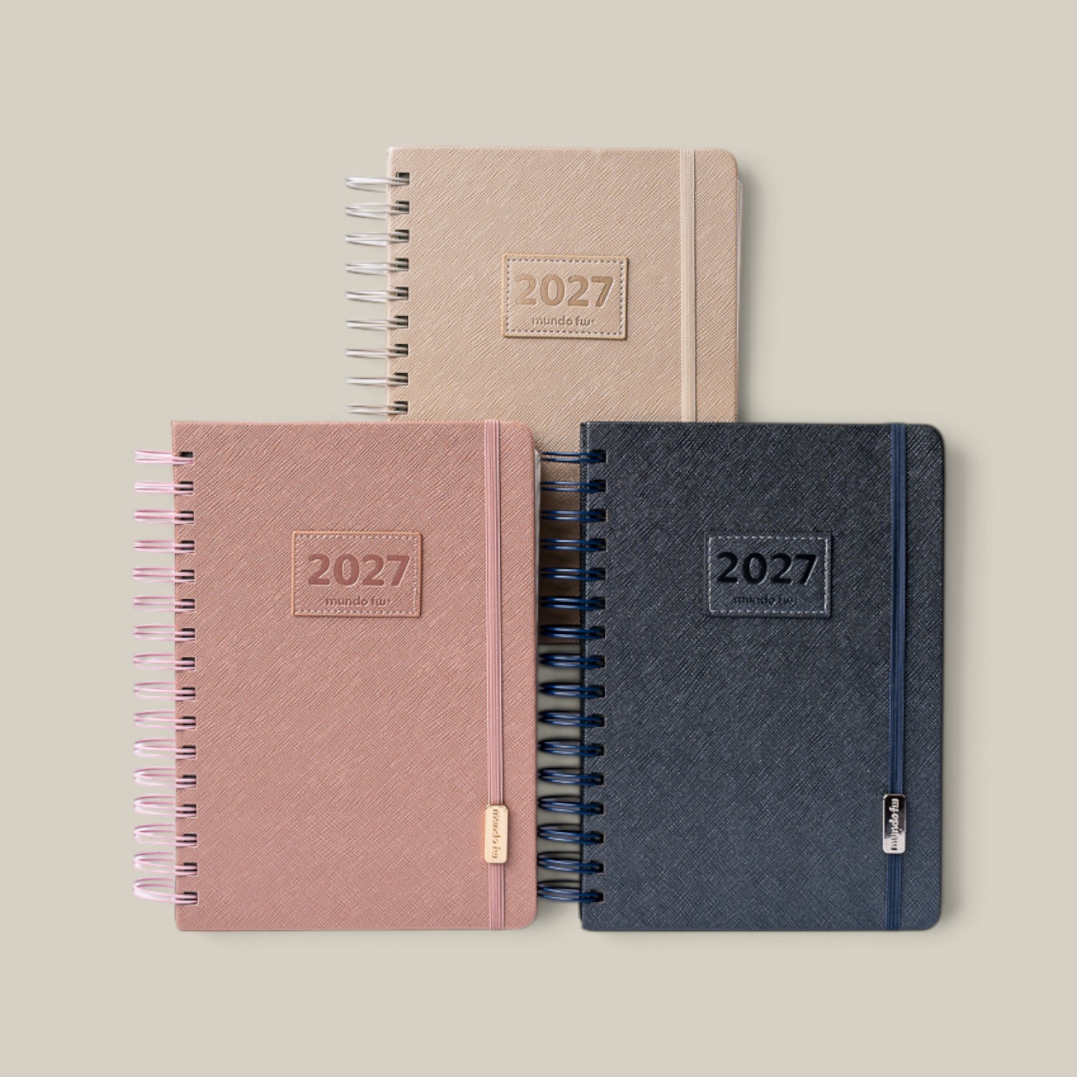 Agenda FW semanal c/esp.15*21 Minimalista 2027
