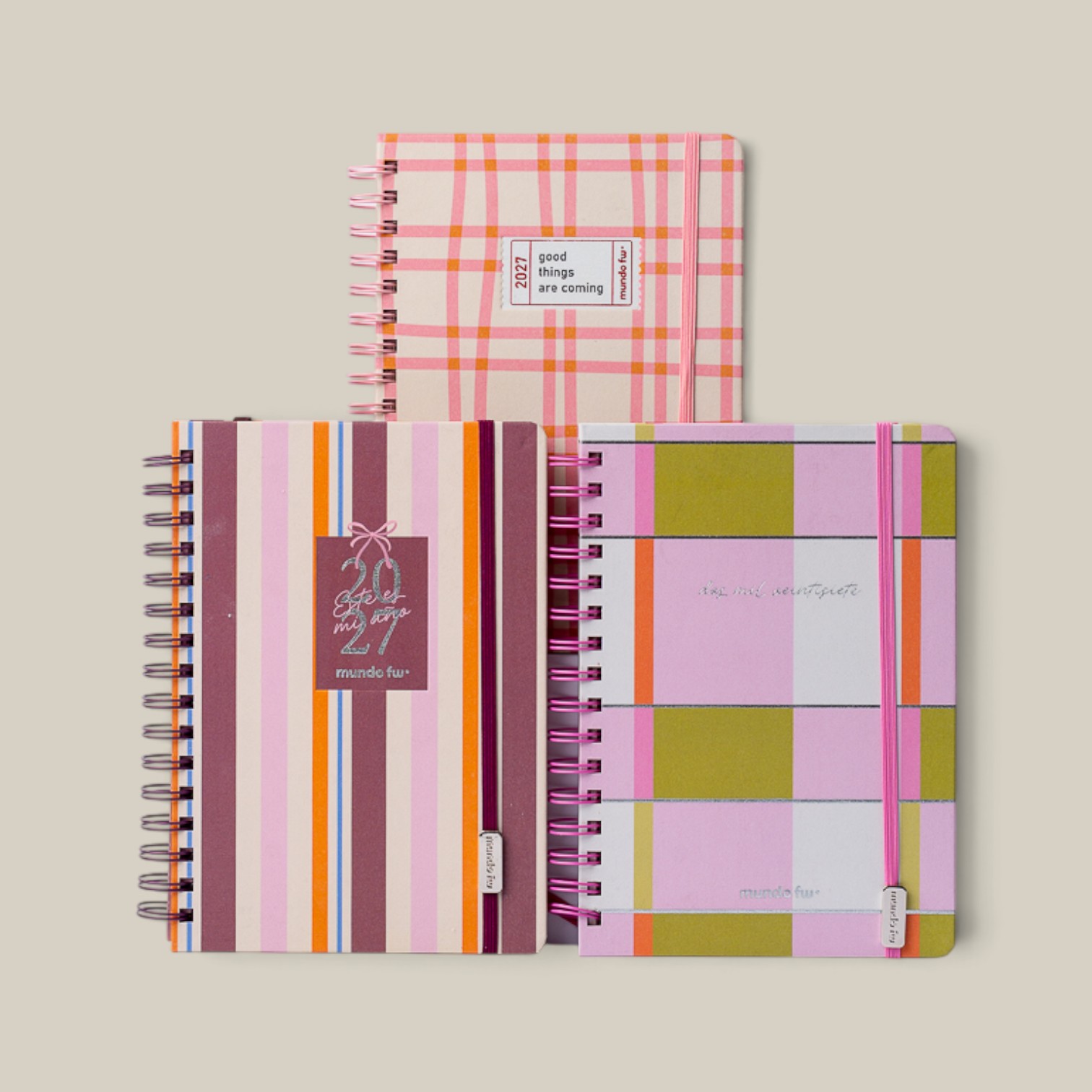 Agenda FW diaria c/esp.12*17 Simply Awesome 2027