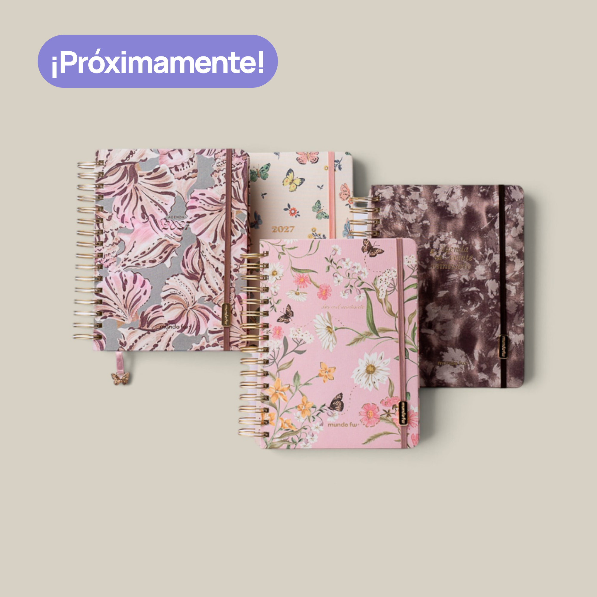 Agenda FW diaria c/esp.15*21 Belle 2027