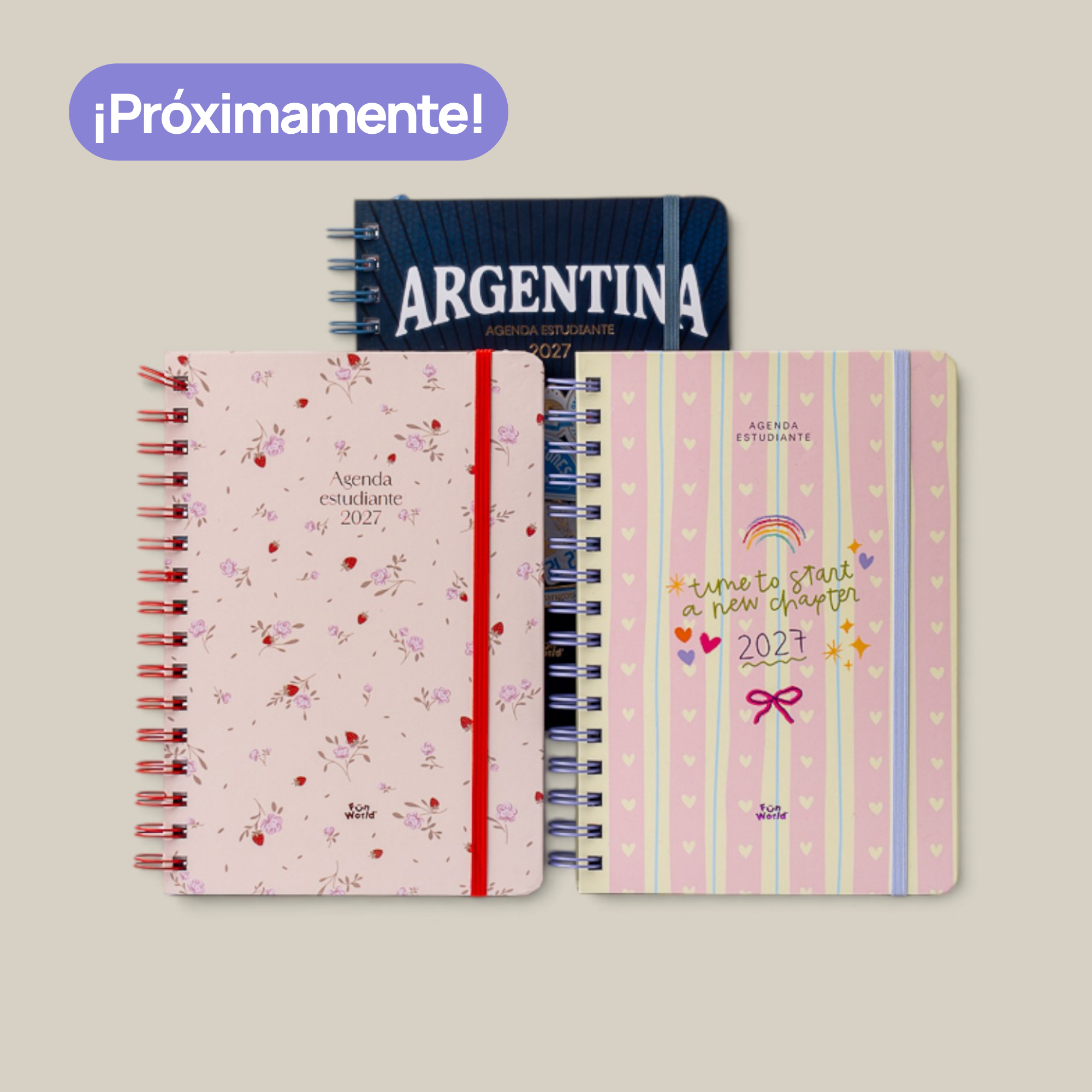 Agenda sem.fun world del estudiante color 2027