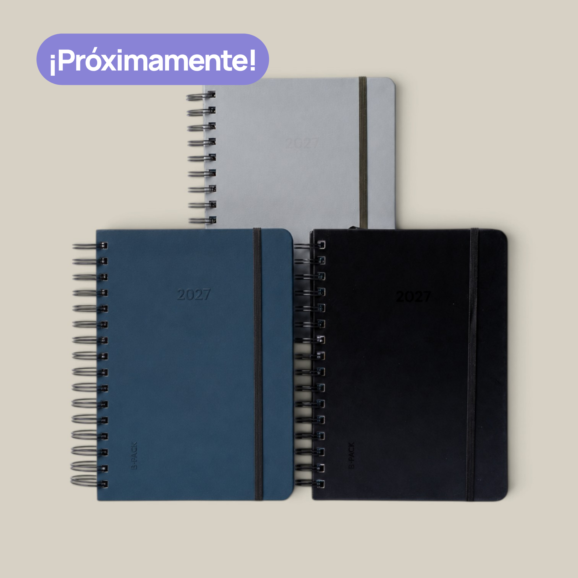 Agenda Bpack diaria c/esp.a5 simple 2027
