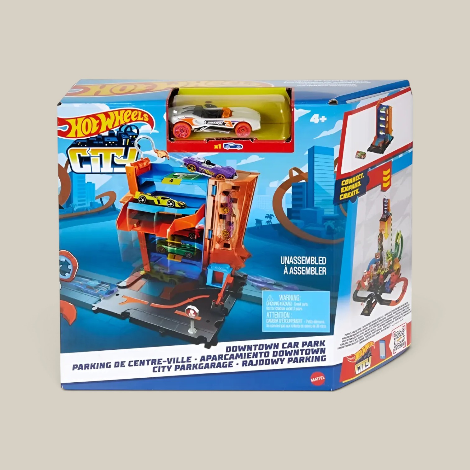 Hot Wheels city garage doble altura