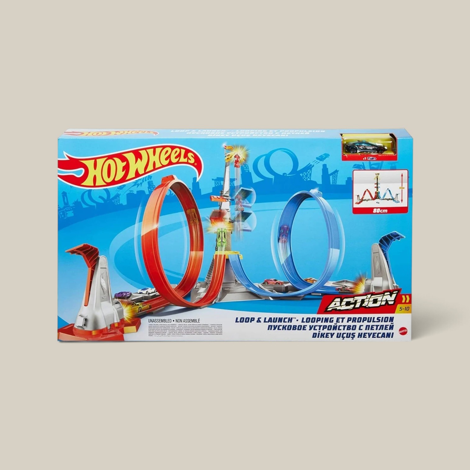 Hot Wheels desafio de altura