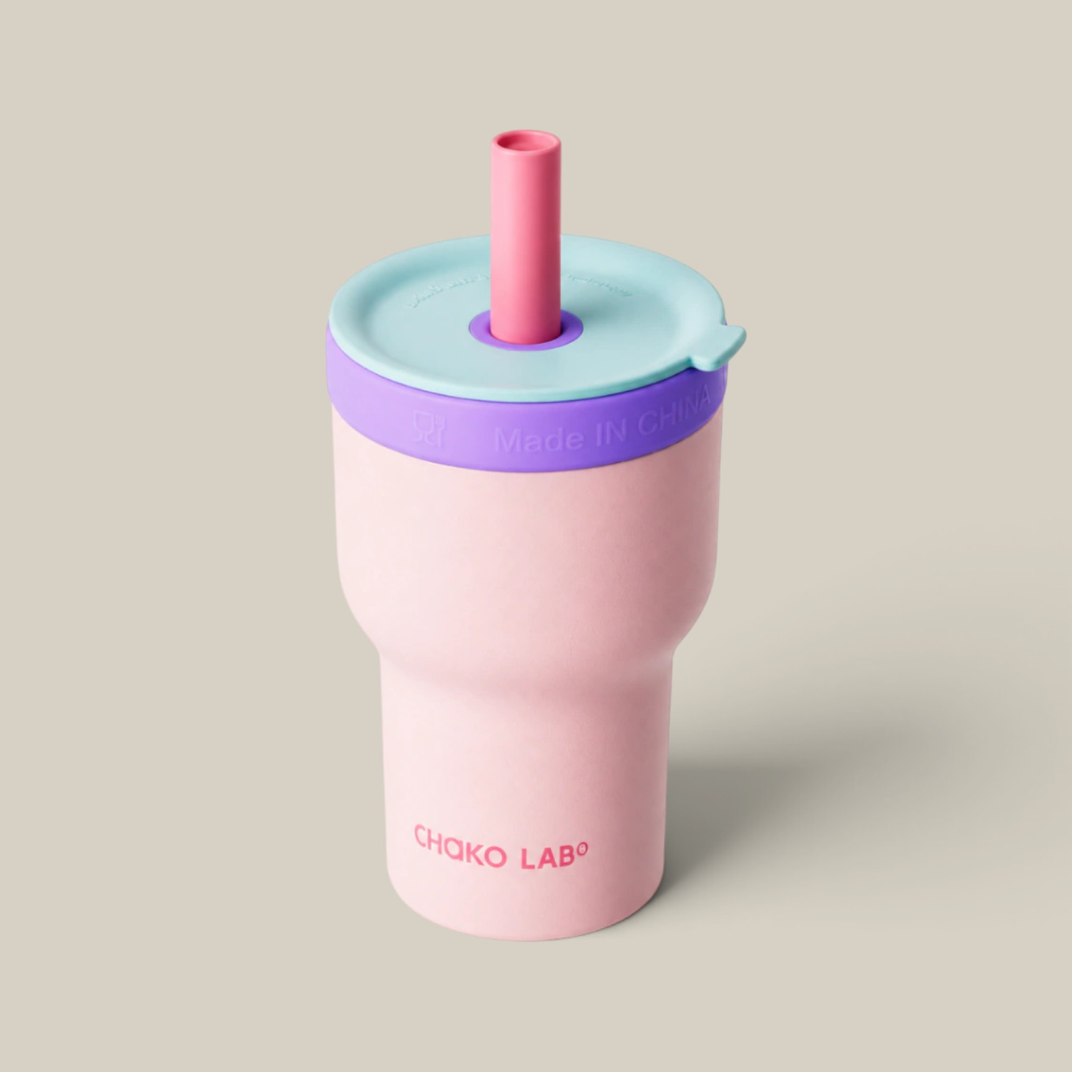Vaso Dual-layer acero inox rosa violeta